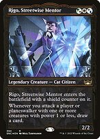 Magic the Gathering Card - Rigo, Streetwise Mentor - MTG Circle