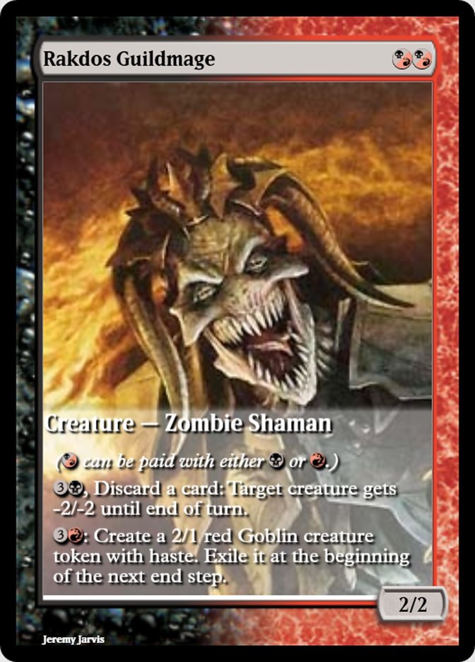 Magic the Gathering Card - Rakdos Guildmage - MTG Circle