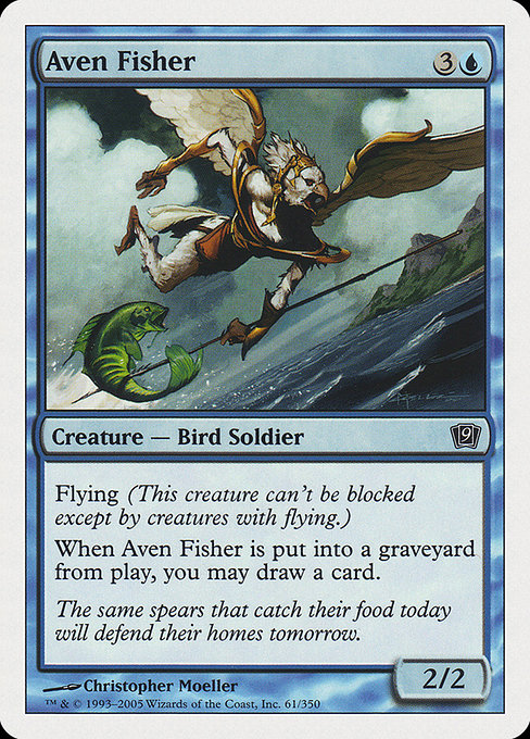 Magic the Gathering Card - Aven Fisher - MTG Circle