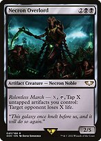 Magic the Gathering Card - Necron Overlord - MTG Circle
