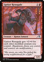 Magic the Gathering Card - Upriser Renegade - MTG Circle