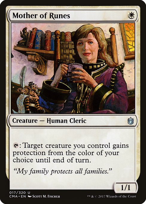 Magic the Gathering Card - Mother of Runes - MTG Circle