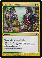Magic the Gathering Card - Heroes' Reunion - MTG Circle