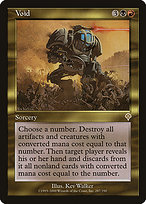 Magic the Gathering Card - Void - MTG Circle