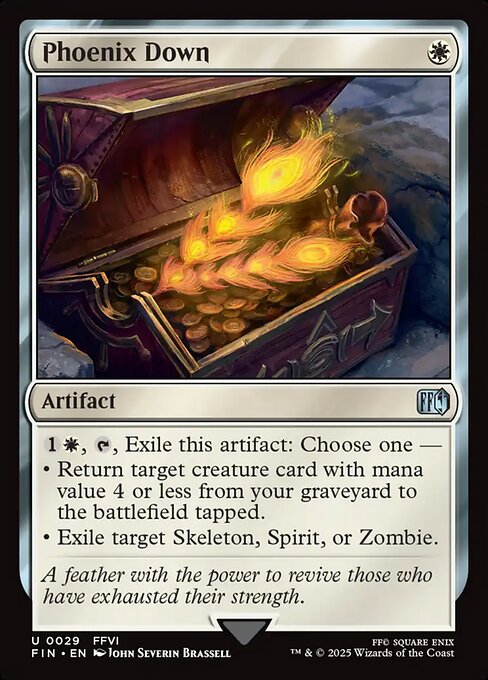 Magic the Gathering Card - Phoenix Down - MTG Circle