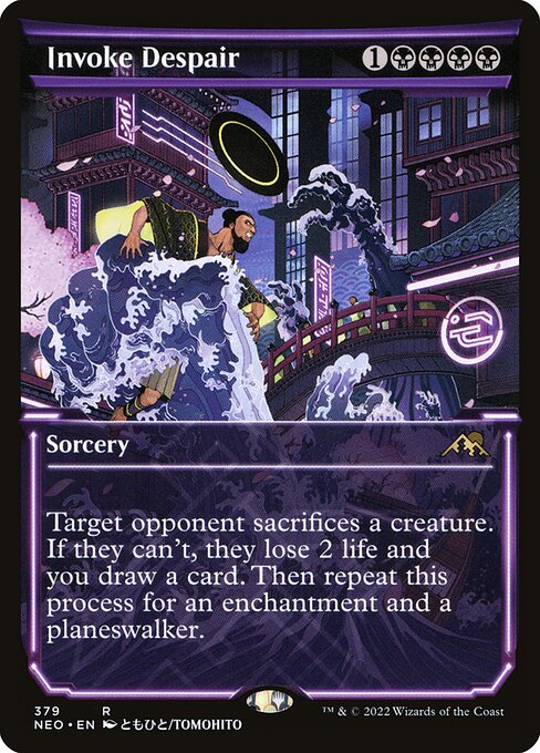 Magic the Gathering Card - Invoke Despair - MTG Circle