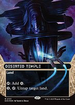 Magic the Gathering Card - Deserted Temple - MTG Circle