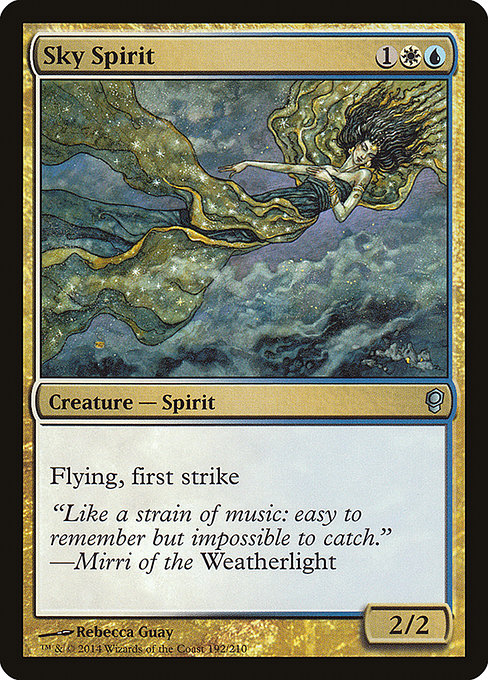 Magic the Gathering Card - Sky Spirit - MTG Circle