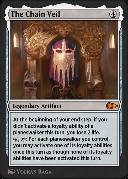 Magic the Gathering Card - The Chain Veil - MTG Circle