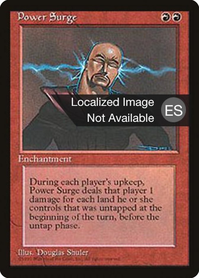 Magic the Gathering Card - Power Surge - MTG Circle