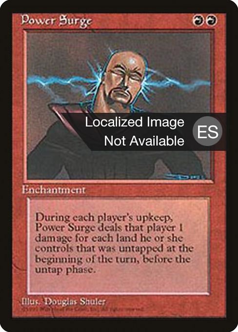 Magic the Gathering Card - Power Surge - MTG Circle