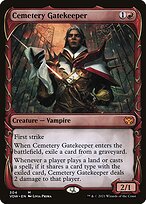 Magic the Gathering Card - Cemetery Gatekeeper - MTG Circle