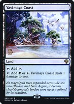 Magic the Gathering Card - Yavimaya Coast - MTG Circle