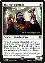 Magic the Gathering Card - Toolcraft Exemplar - MTG Circle