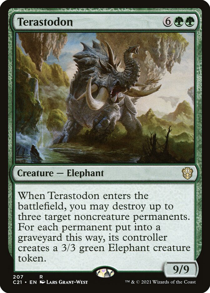 Magic the Gathering Card - Terastodon - MTG Circle