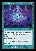 Magic the Gathering Card - Cyclonic Rift - MTG Circle