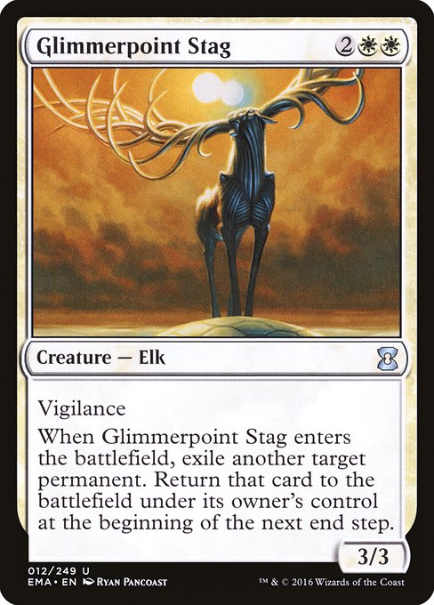 Magic the Gathering Card - Glimmerpoint Stag - MTG Circle