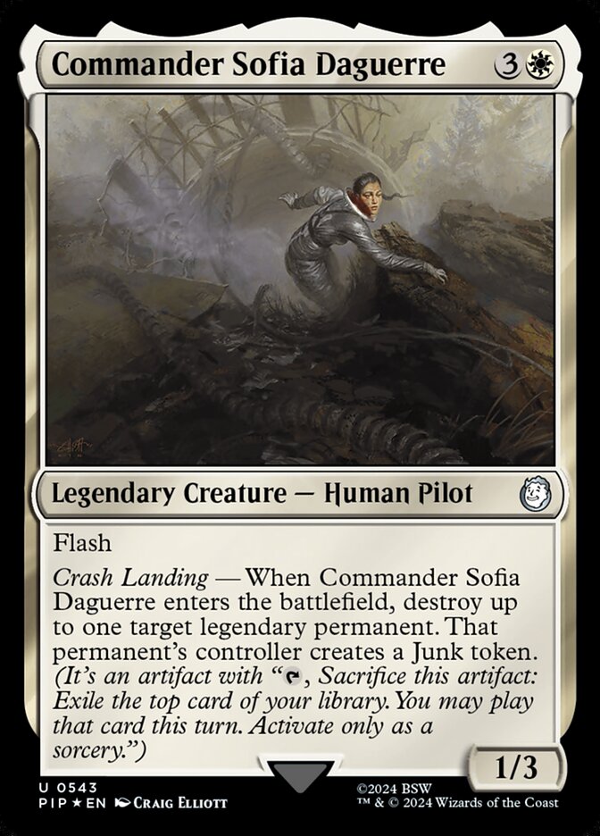 Magic the Gathering Card - Commander Sofia Daguerre - MTG Circle