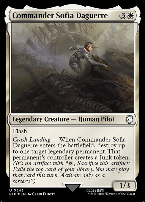 Magic the Gathering Card - Commander Sofia Daguerre - MTG Circle