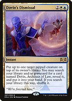 Magic the Gathering Card - Dovin's Dismissal - MTG Circle