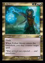 Magic the Gathering Card - Frilled Mystic - MTG Circle