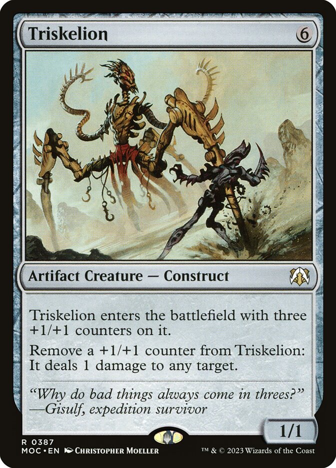 Magic the Gathering Card - Triskelion - MTG Circle