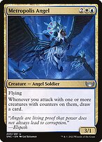 Magic the Gathering Card - Metropolis Angel - MTG Circle