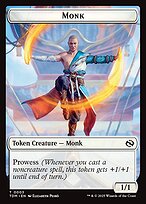 Magic the Gathering Card - Monk - MTG Circle