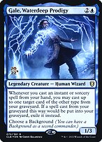 Magic the Gathering Card - Gale, Waterdeep Prodigy - MTG Circle