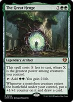 Magic the Gathering Card - The Great Henge - MTG Circle