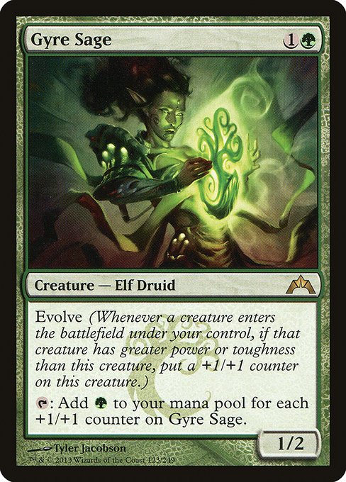 Magic the Gathering Card - Gyre Sage - MTG Circle