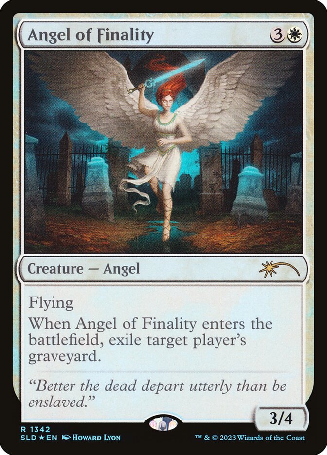 Magic the Gathering Card - Angel of Finality - MTG Circle