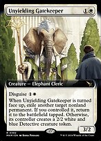 Magic the Gathering Card - Unyielding Gatekeeper - MTG Circle