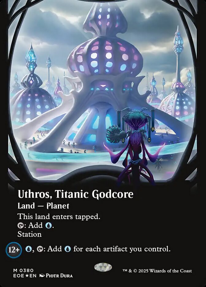 Magic the Gathering Card - Uthros, Titanic Godcore - MTG Circle