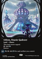 Magic the Gathering Card - Uthros, Titanic Godcore - MTG Circle