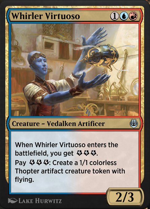 Magic the Gathering Card - Whirler Virtuoso - MTG Circle
