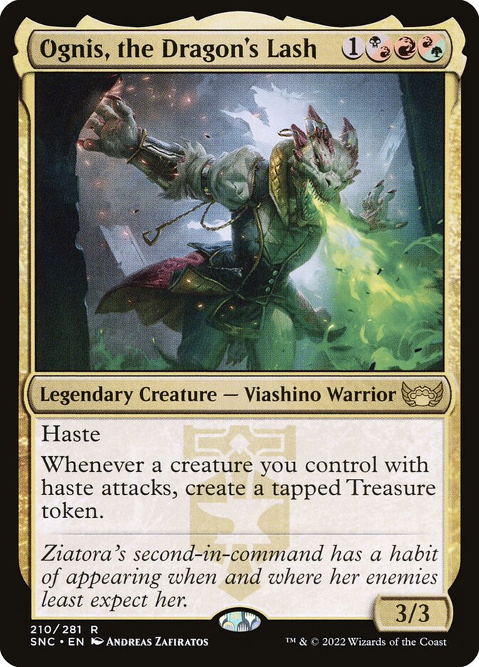 Magic the Gathering Card - Ognis, the Dragon's Lash - MTG Circle