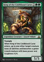 Magic the Gathering Card - Lizard, Connors's Curse - MTG Circle