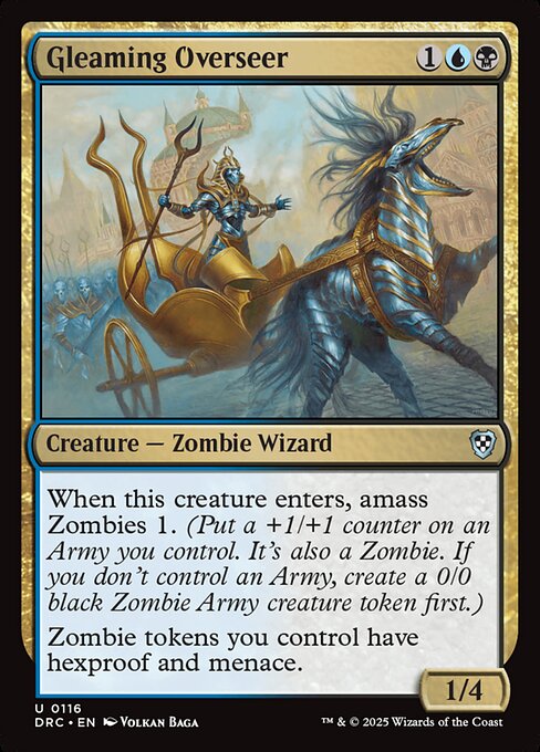 Magic the Gathering Card - Gleaming Overseer - MTG Circle