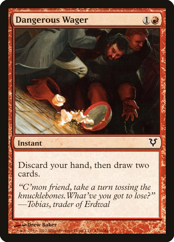 Magic the Gathering Card - Dangerous Wager - MTG Circle