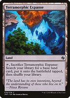 Magic the Gathering Card - Terramorphic Expanse - MTG Circle