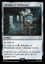 Magic the Gathering Card - Talisman of Dominance - MTG Circle