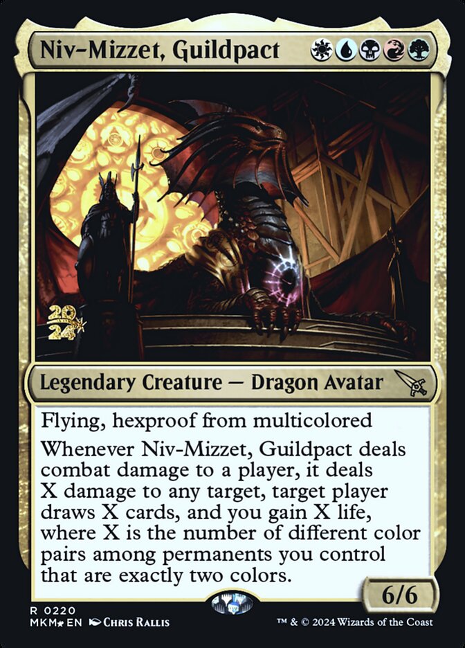 Magic the Gathering Card - Niv-Mizzet, Guildpact - MTG Circle