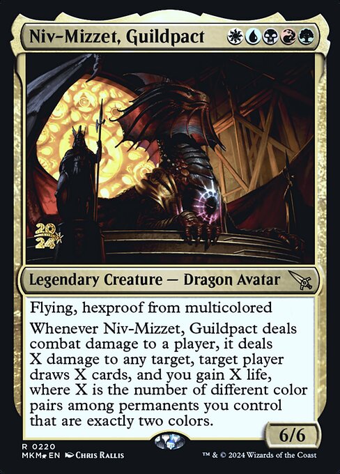 Magic the Gathering Card - Niv-Mizzet, Guildpact - MTG Circle