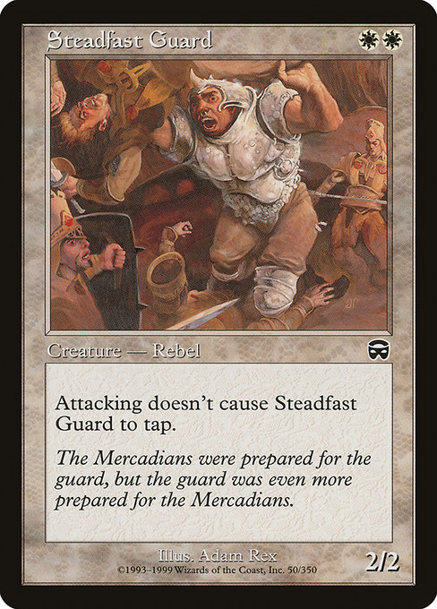 Magic the Gathering Card - Steadfast Guard - MTG Circle