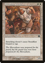 Magic the Gathering Card - Steadfast Guard - MTG Circle