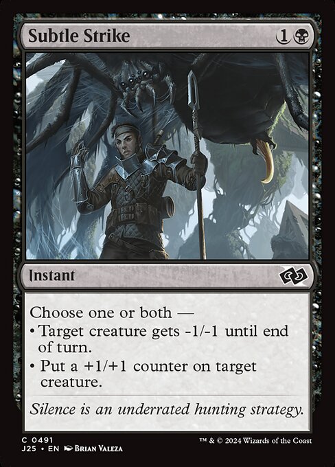 Magic the Gathering Card - Subtle Strike - MTG Circle