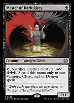 Magic the Gathering Card - Master of Dark Rites - MTG Circle