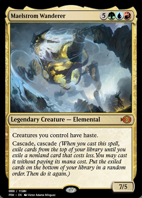 Magic the Gathering Card - Maelstrom Wanderer - MTG Circle