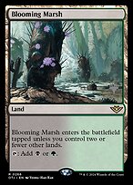 Magic the Gathering Card - Blooming Marsh - MTG Circle